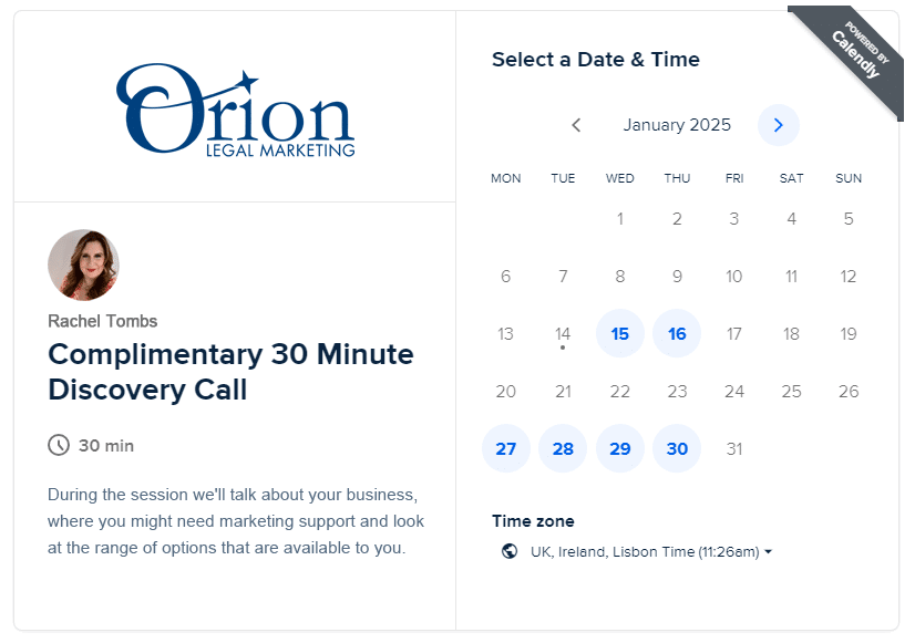 Orion Legal Marketing